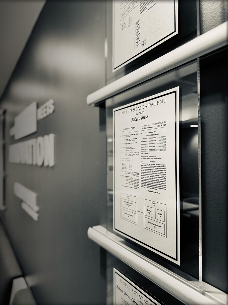 Patent Displays - Rail System